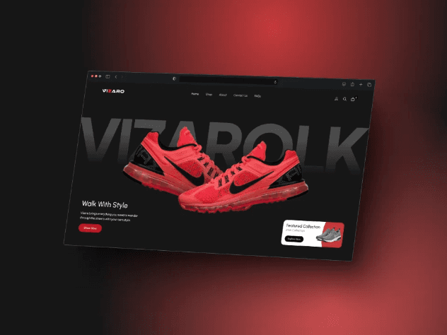 Vizaro website